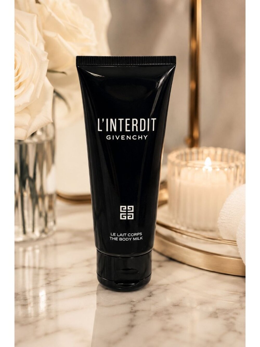 Givenchy L'Interdit Body Milk Lotion 75ml 2.5oz Luxury Fragrance Moisturizer NEW